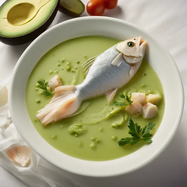 Foto de Avocado Fish Soup