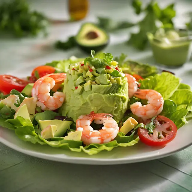 Foto de Avocado and Shrimp Salad