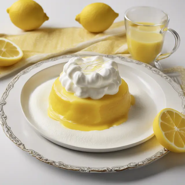 Foto de Lemon Pudding with Whipped Cream