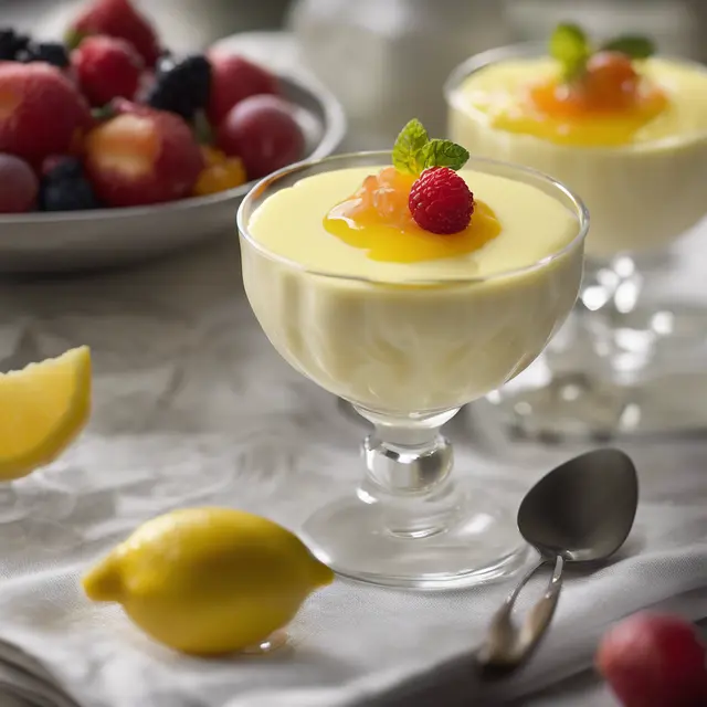 Foto de Creamy Lemon Pudding