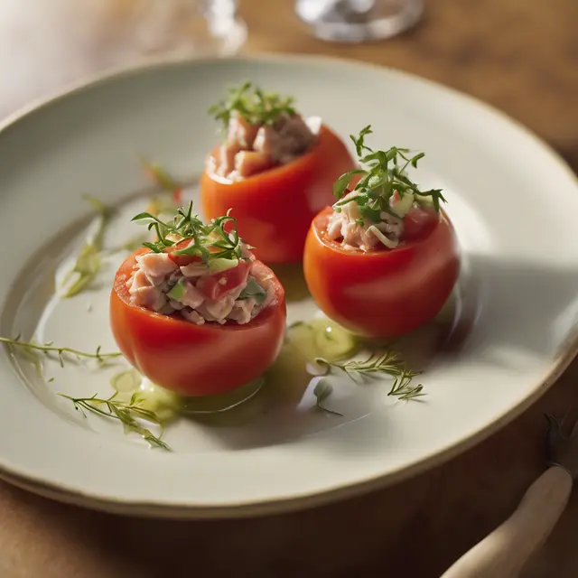 Foto de Tomato Stuffed with Tuna Salad