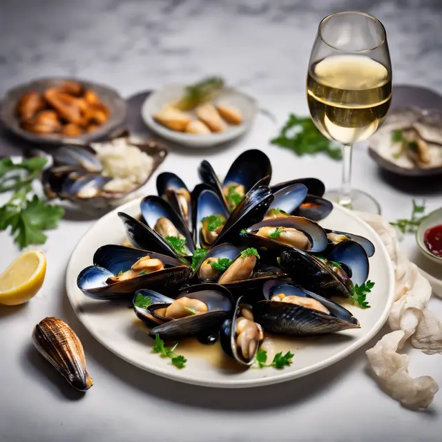 Foto de Wine-Glazed Mussels