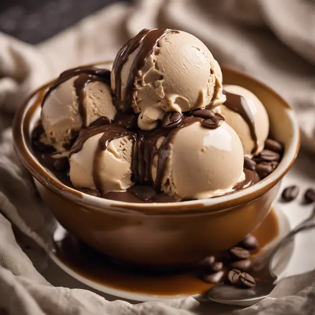 Foto de Creamy Coffee Ice Cream