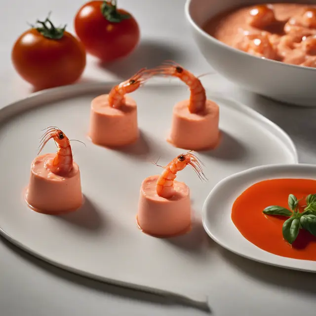 Foto de Tomato Mousse with Shrimp