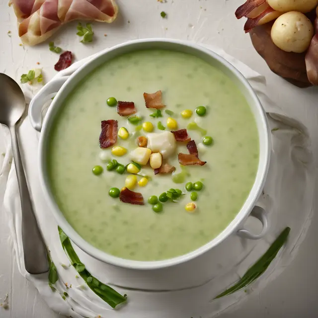 Foto de Green Corn Soup with Potato