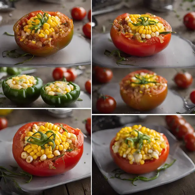 Foto de Stuffed Tomatoes with Corn