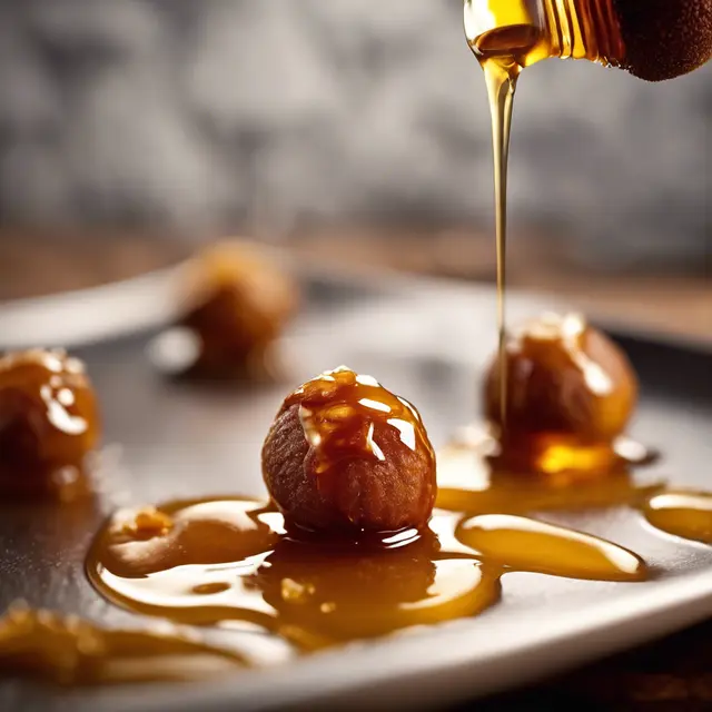 Foto de Cinnamon Balls Covered with Honey