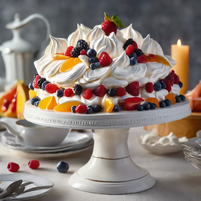 Foto de Meringue Fruit Cake