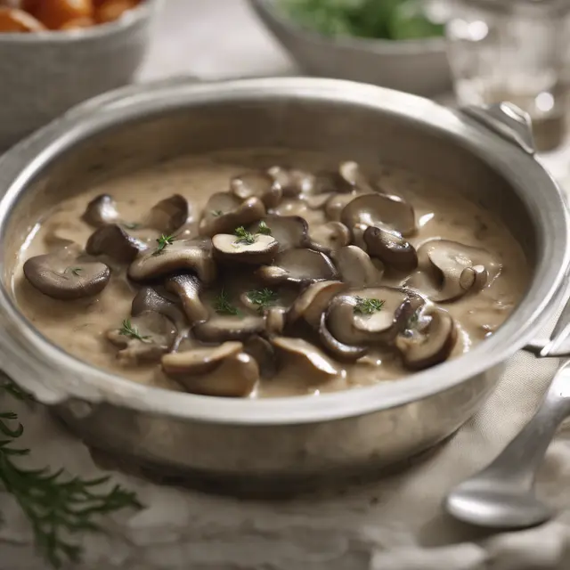 Foto de Mushroom Sauce for Meat, Poultry, or Fish