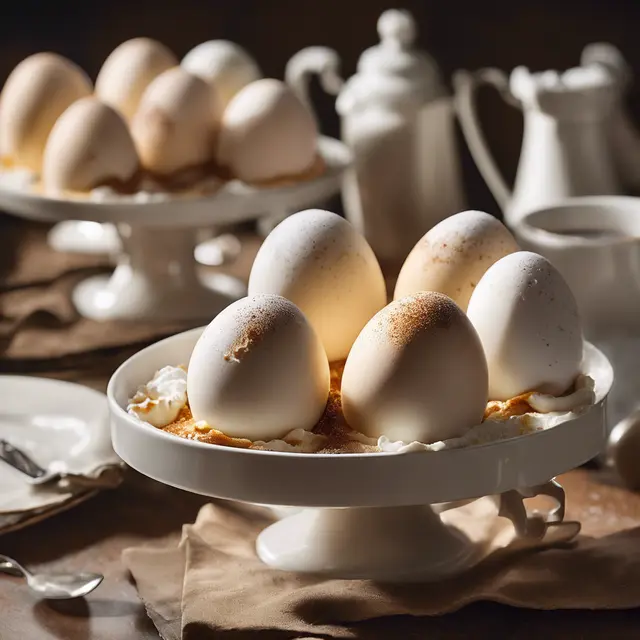 Foto de Frosted Eggs with Coffee