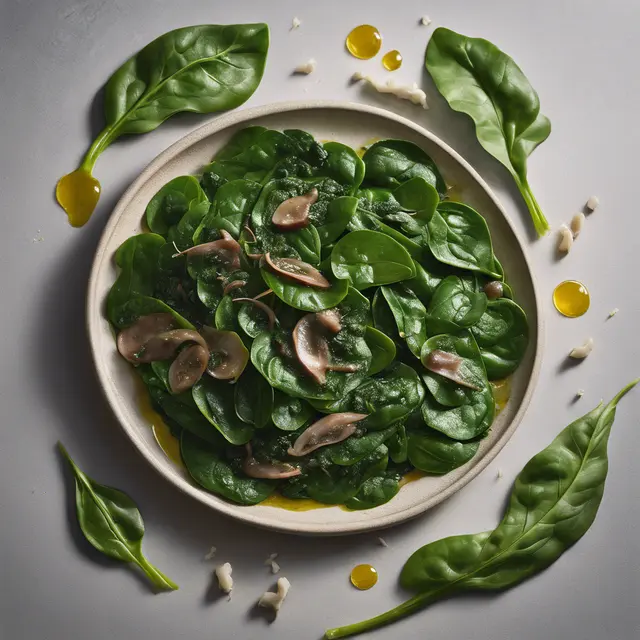 Foto de Spinach with Anchovies