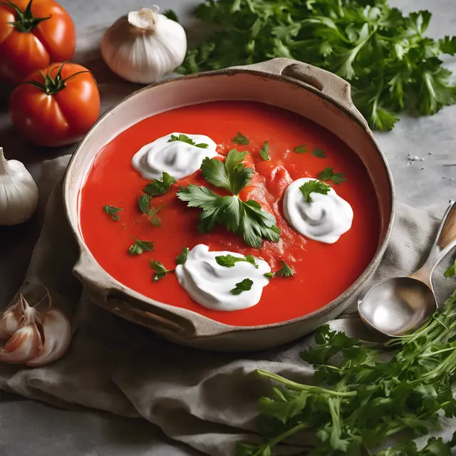 Foto de Tomato and Yogurt Sauce