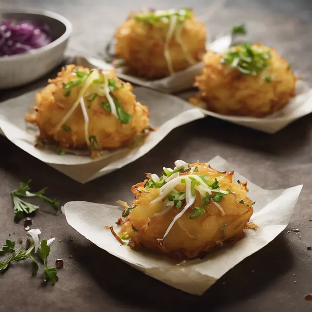 Foto de Stuffed Potato Fritters