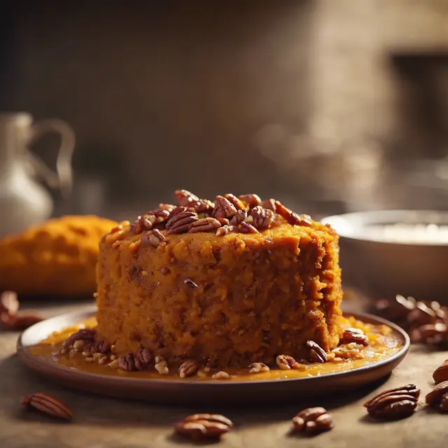 Foto de Sweet Potato Cake with Pecans