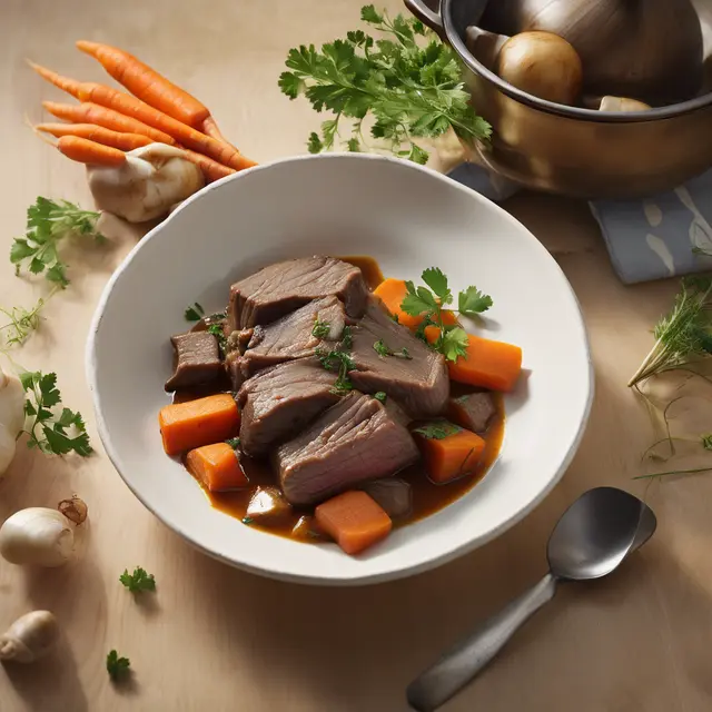 Foto de Braised Beef with Carrots