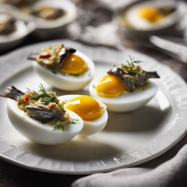 Foto de Stuffed Eggs with Sardines