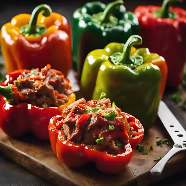 Foto de Stuffed Bell Peppers with Pork