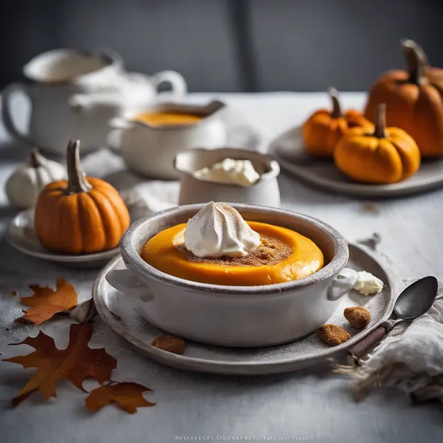 Foto de Pudding of Pumpkin with Cream