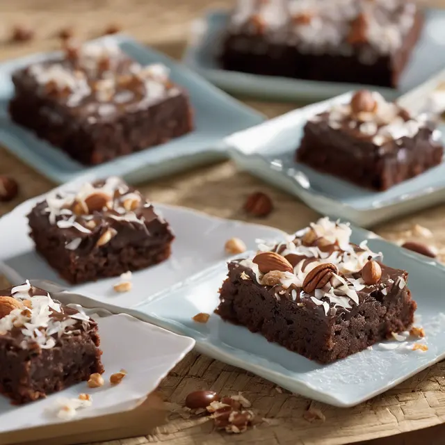 Foto de Chocolate Coconut Squares