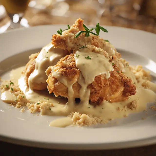 Foto de Chicken with Parmesan Cheese Sauce