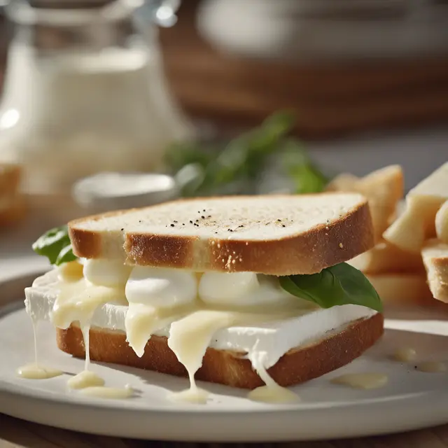 Foto de Mozzarella Cheese Sandwich