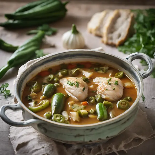 Foto de Chicken Stew with Okra