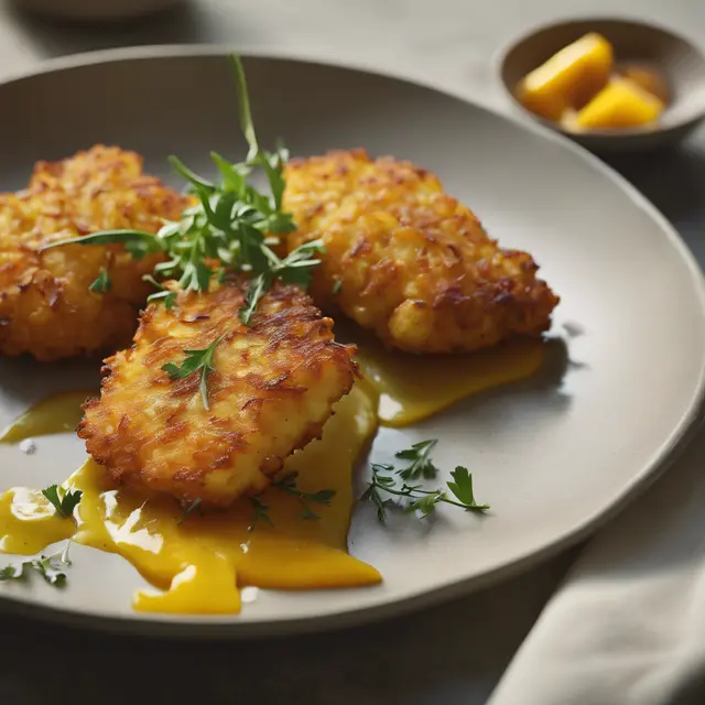 Foto de Cod and Squash Fritters