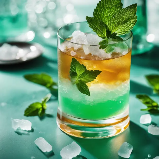 Foto de Minty Concoction with Whiskey