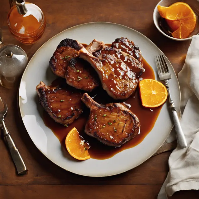 Foto de Pork Chops with Curação