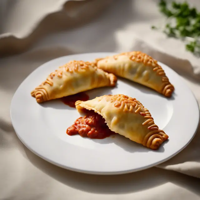 Foto de Octopus Empanada with Tomato Sauce