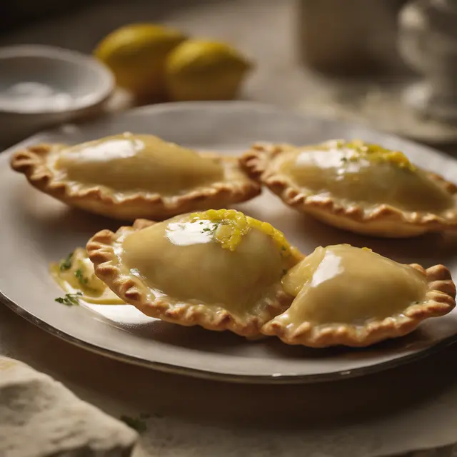 Foto de Lula Empanada with Lemon Sauce