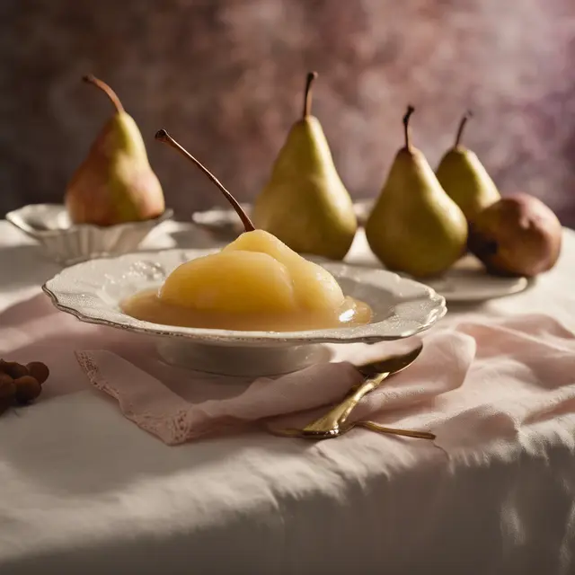 Foto de Pear Compote with Liqueur