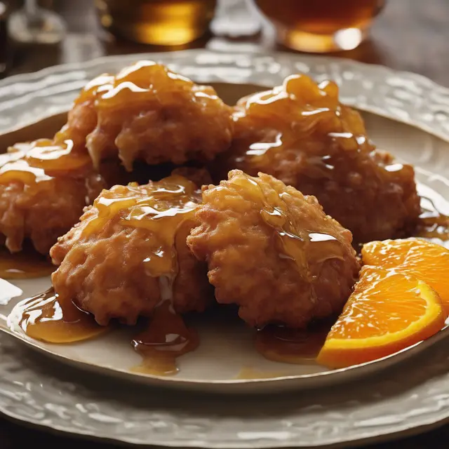 Foto de Marsala Fritters with Orange Liqueur Glaze