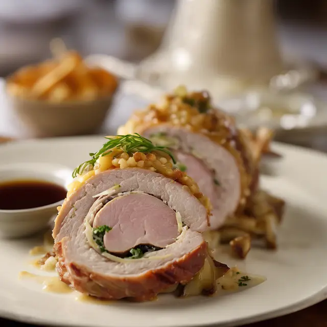 Foto de Stuffed Pork Roll