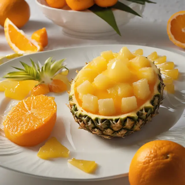 Foto de Orange Filled with Pineapple