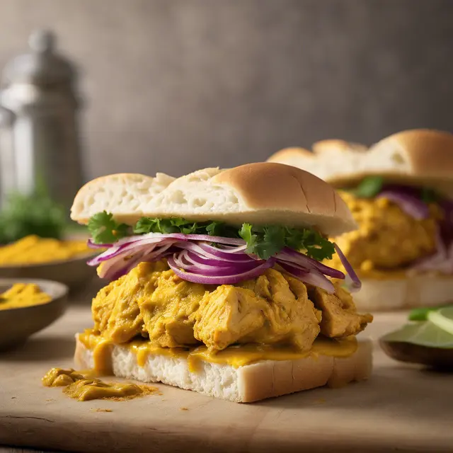 Foto de Curry Chicken Sandwiches (Caril)