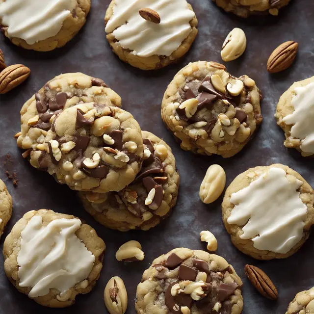 Foto de Two-Tone Nut Cookies