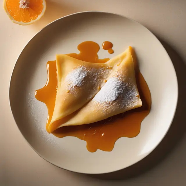 Foto de Caramelized Orange Crepe