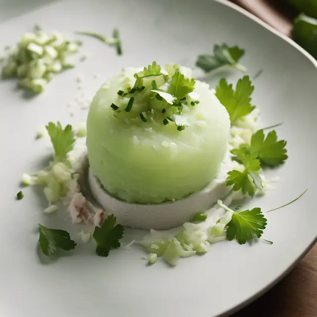 Foto de Cucumber and Shredded Pork Sorbet