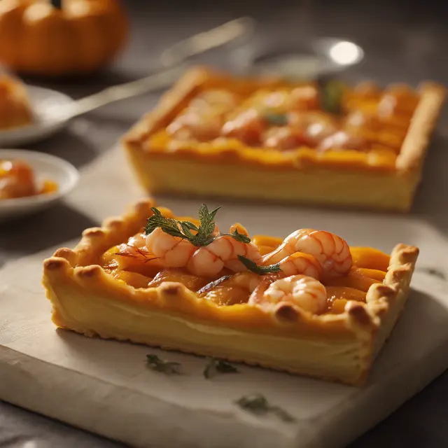 Foto de Pumpkin and Shrimp Tart