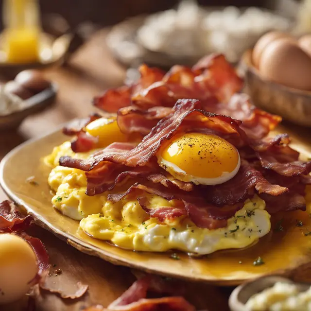 Foto de Bacon and Egg Filling