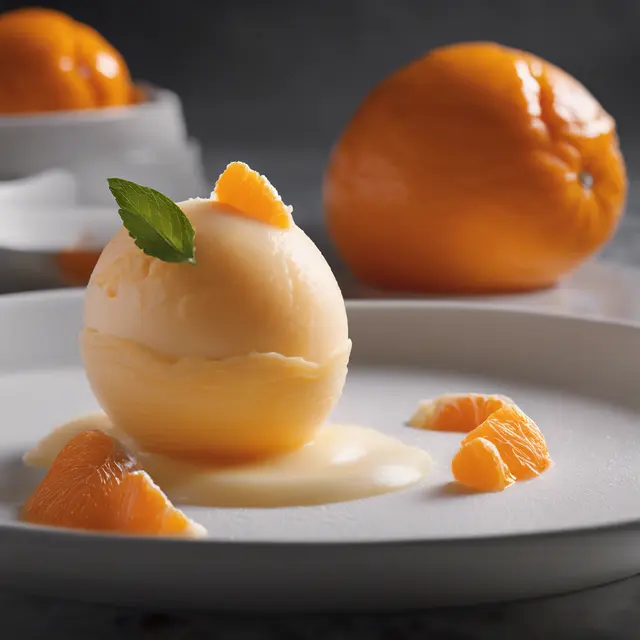 Foto de Creamy Tangerine Sorbet