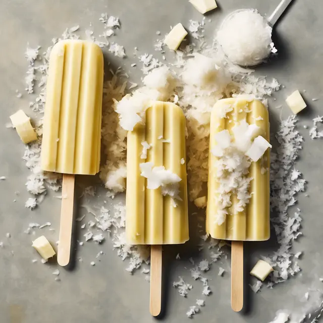 Foto de Coconut Popsicles