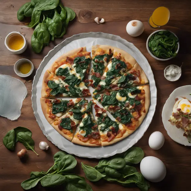 Foto de Spinach Pizza