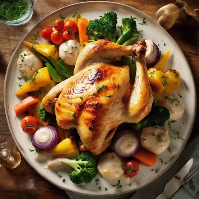 Foto de Oven-Roasted Chicken with Mayonnaise