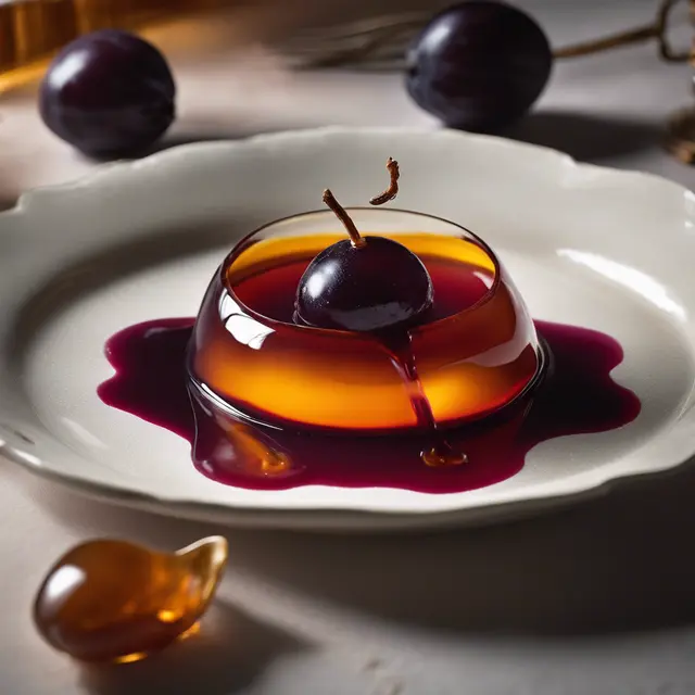 Foto de Damson Syrup with Cognac