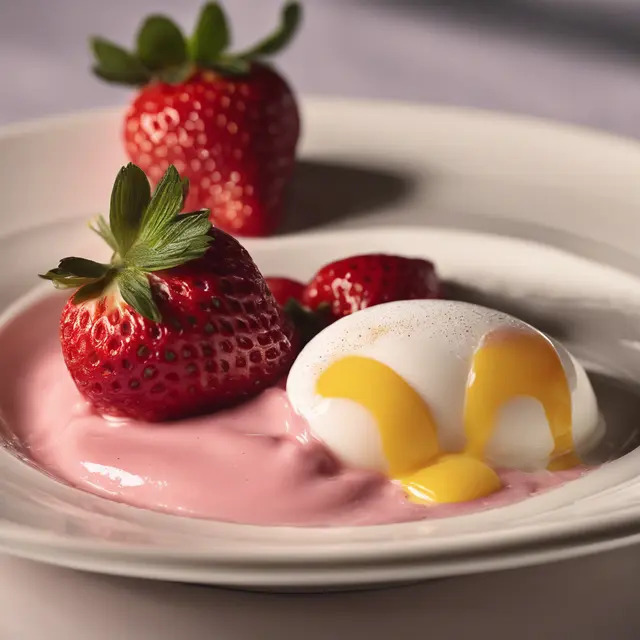 Foto de Strawberry with Egg Cream