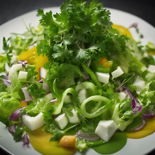 Foto de Green Tempering for Salad