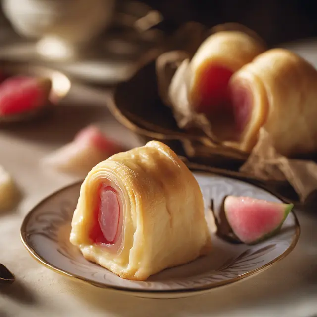 Foto de Custard Cream Roll with Guava Filling