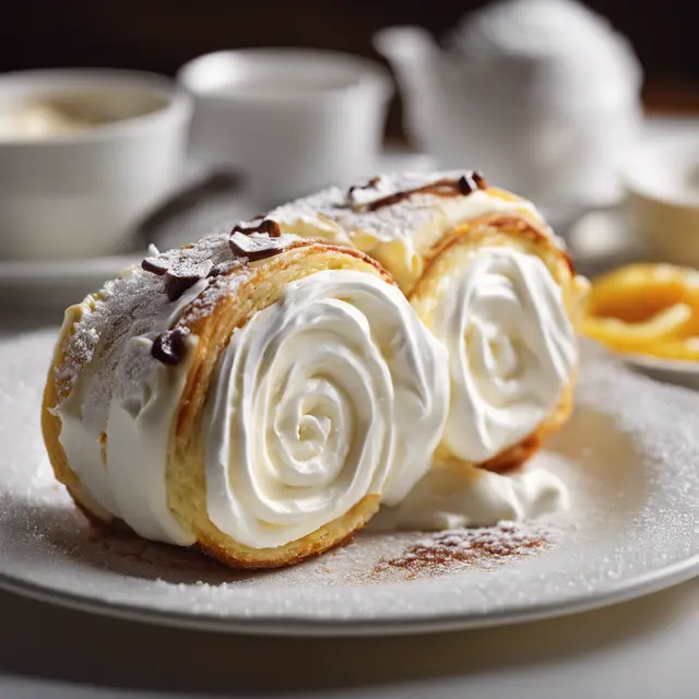 Foto de Super Stuffed Roll with Whipped Cream